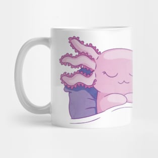 Sleeping Axolotl Mug